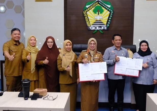 Inspektorat Gowa Komitmen Kawal Kesepakatan Pemberian Layanan Hukum 