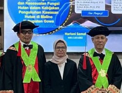 Hariani Samal Raih Gelar Doktor di Unhas, Teliti Kebijakan Pengukuhan Kawasan Hutan Malino