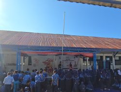Kanwil Kemenkum Sulsel Edukasi Siswa SMPN 48 Makassar Tentang Bahaya Narkoba