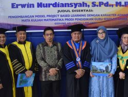 Erwin Nurdiansyah Raih Gelar Doktor Bidang Ilmu Pendidikan, Kembangkan Model PjBL Berbasis Nilai Aswaja