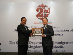 Imigrasi Indonesia dan Kamboja Sepakati Kerjasama Pencegahan Perdagangan Orang