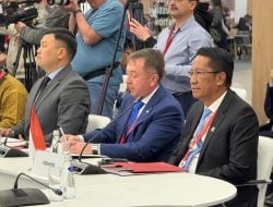 Menteri Hukum RI Paparkan Transformasi Digital Hukum di Forum Hukum Internasional Rusia