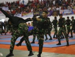 Prajurit Divisi 3 Kostrad Unjuk Diri di Fajar Karate Championship 2025: Harmoni Militer dan Sportivitas Anak Bangsa