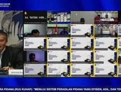 Kanwil Kemenkum Sulsel Ikuti Sosialisasi RUU KUHAP