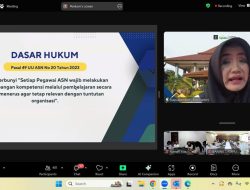 Kanwil Kemenkum Sulsel Ikuti Sosialisasi Uji Kompetensi Perancang Peraturan Perundang-undangan 2025