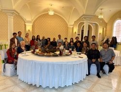 Dialog Menteri Hukum Dengan Diaspora Saint Petersburg: Belajar, Kembali dan Bangun Negeri.