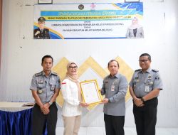 Kanwil Kemenkum Babel Serahkan Sertifikat Hak Cipta “Sekuntum Melati“