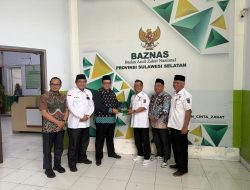Kunjungan Silaturrahim Pimpinan BAZNAS Kalimantan Timur di Kantor Baznas Sulawesi Selatan