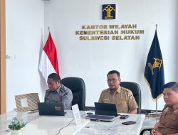 Kanwil Kemenkum Sulsel Harmonisasi Ranperkada Penyelenggaraan Koperasi Merah Putih