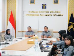 Kanwil Kemenkum Sulsel Ikuti Kegiatan Rekonsiliasi Laporan Keuangan Semester I 2025