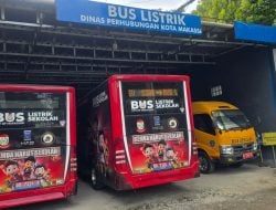 Pemkot Makassar Operasikan Lima Bus Sekolah Listrik Gratis Bagi Siswa dan Guru, Catat Rutenya!
