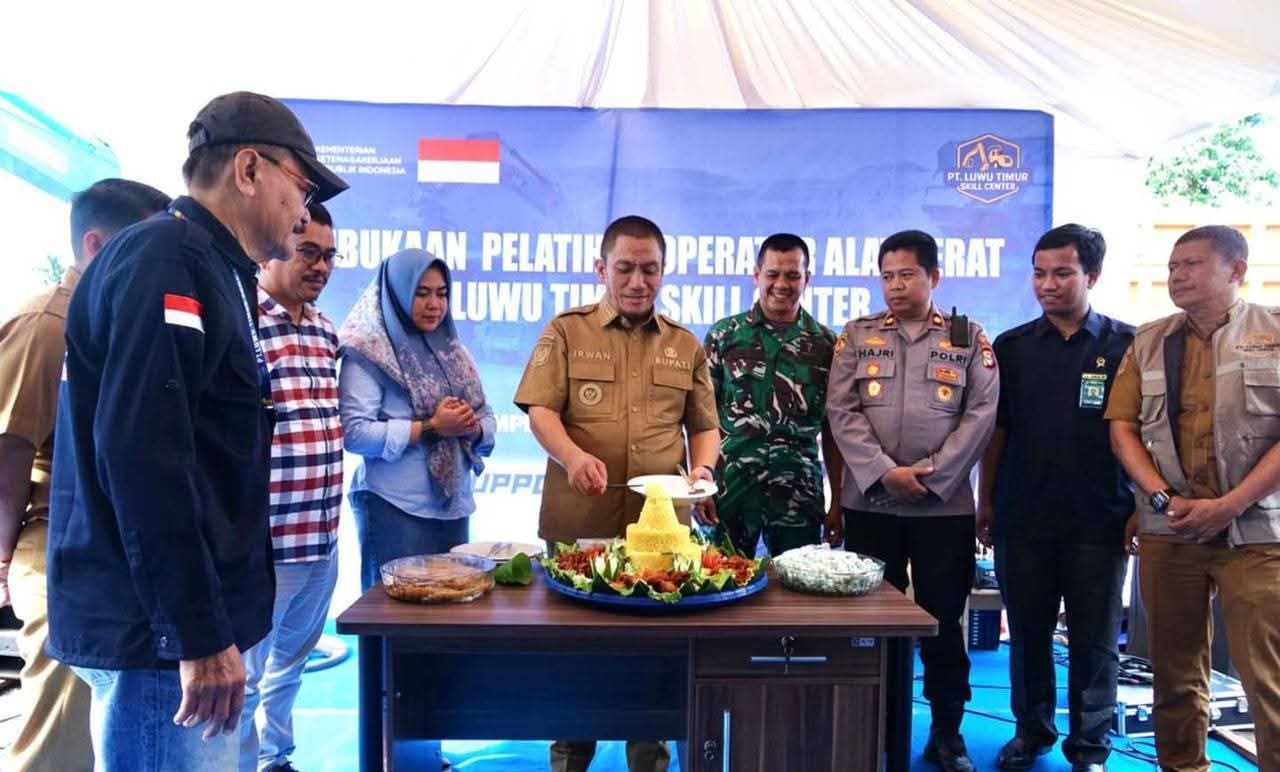Bupati Irwan Buka Pelatihan Alat Berat, Siapkan SDM Lokal Sambut Masuknya Banyak Perusahaan - Rakyat Sulsel