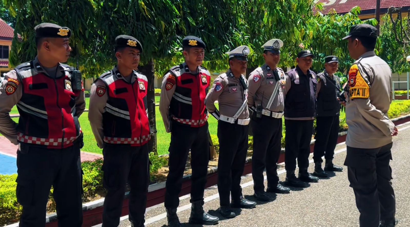 Tim Pamapta Polres Lamongan