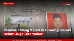 9 Hari Tak Ditemukan, Pencarian Pendaki Hilang di Gunung Slamet Berakhir Tanpa Hasil