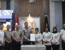 Kepala Lapas Perempuan Sungguminasa Jalin Sinergitas dan Koordinasi dengan Kapolres Gowa