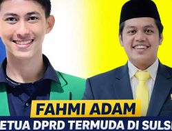 Usia 26 Tahun, Fahmi Adam Pecahkan Rekor Ketua DPRD Termuda di Sulawesi Selatan