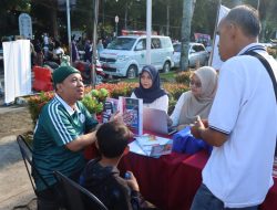 Semarak Hari KI Sedunia, Kanwil Kemenkum Sumsel Hadir di CFD Beri Edukasi